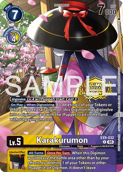 Karakurumon [EX9-032] (Championship 25-26 Season 2 Tamers Pack) [Versus Monsters] | Clutch Gaming