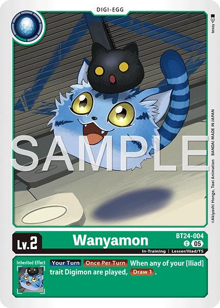 Wanyamon [BT24-004] [Time Stranger] | Clutch Gaming