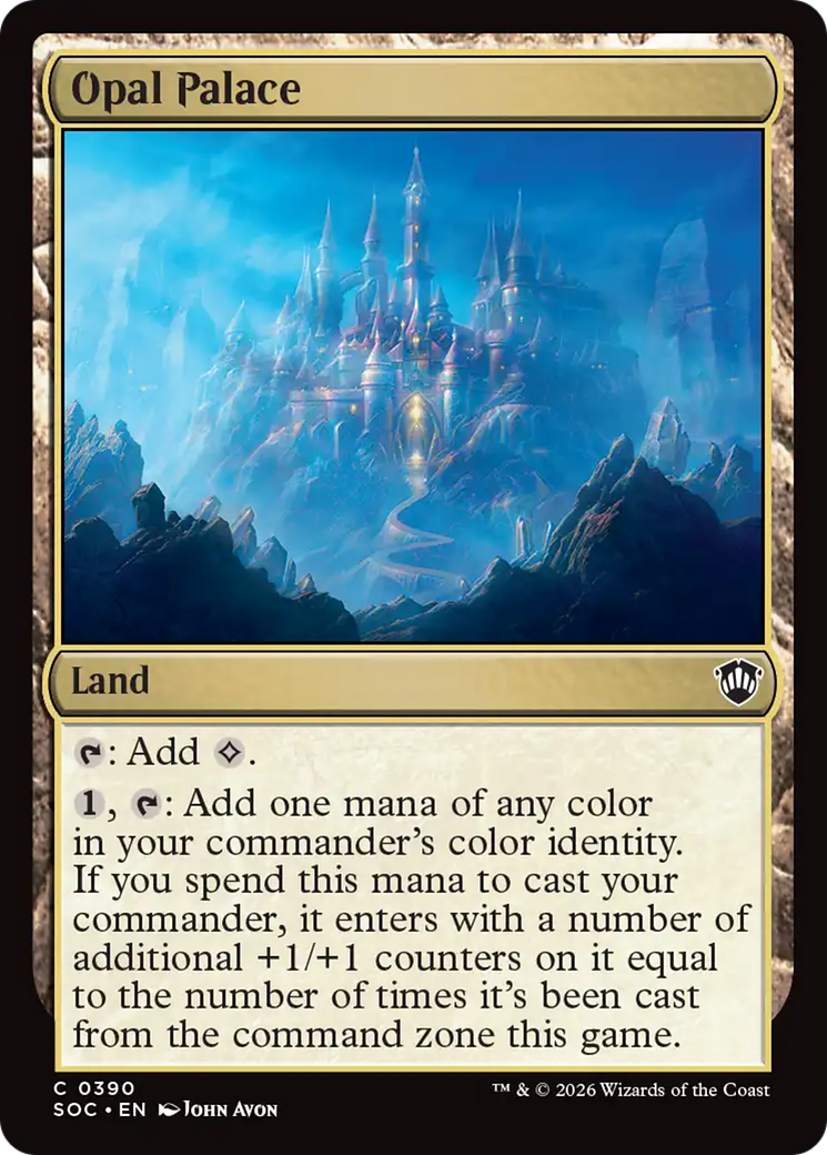 Opal Palace [Secrets of Strixhaven Commander] | Clutch Gaming