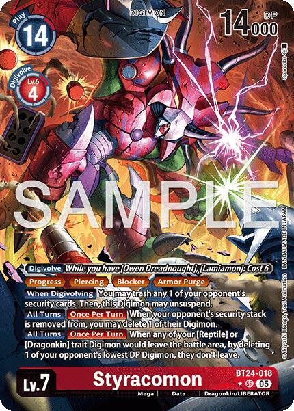 Styracomon [BT24-018] (Alternate Art) [Time Stranger] | Clutch Gaming