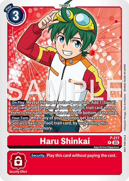 Haru Shinkai [P-217] (Official Store Tournament 2026 Vol. 1) [Promotional Cards] | Clutch Gaming