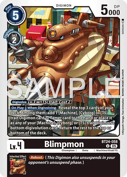Blimpmon [BT24-058] [Time Stranger] | Clutch Gaming