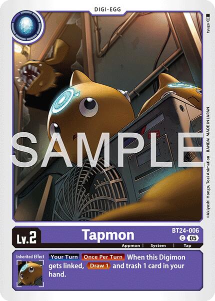 Tapmon [BT24-006] [Time Stranger] | Clutch Gaming