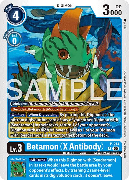 Betamon [P] (X Antibody) (Official Store Tournament 2026 Vol. 1) [Promotional Cards] | Clutch Gaming