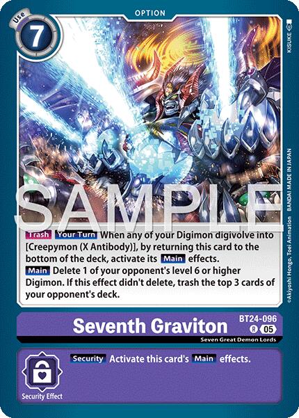 Seventh Graviton [BT24-096] [Time Stranger] | Clutch Gaming