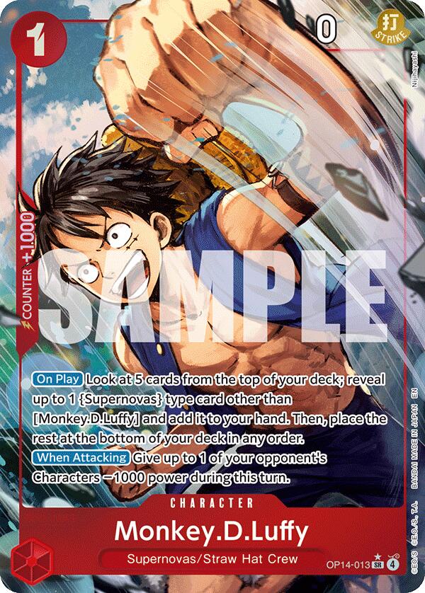 Monkey.D.Luffy (Alternate Art) [The Azure Sea's Seven] | Clutch Gaming
