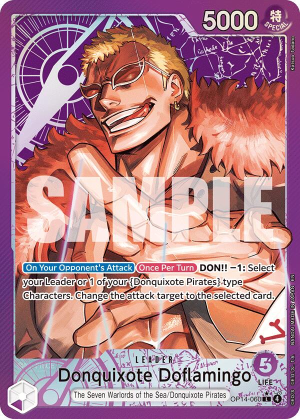 Donquixhote Doflamingo (Alternate Art) [The Azure Sea's Seven] | Clutch Gaming