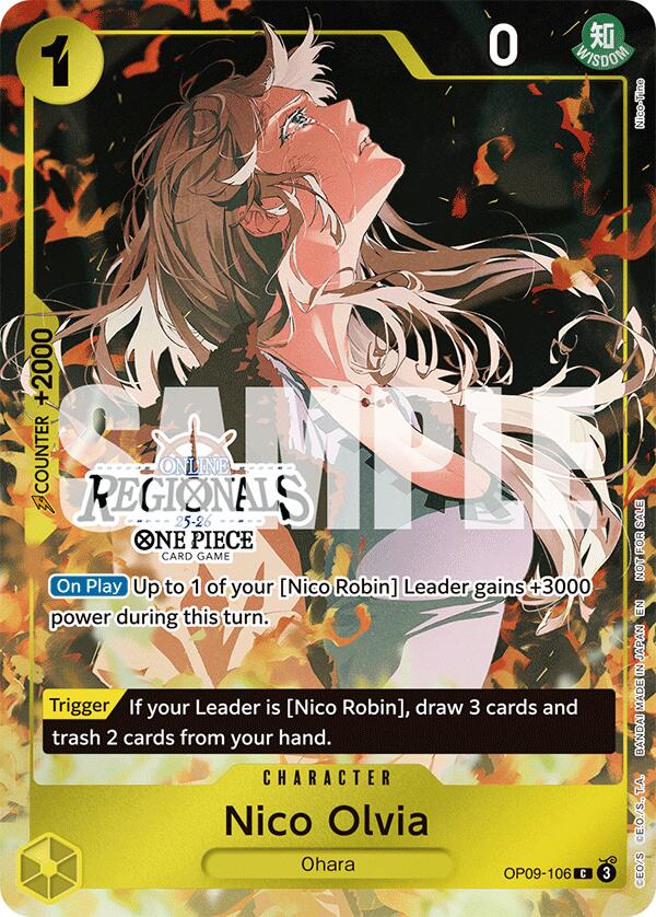 Nico Olvia (Online Regional Participation Pack 2025 Vol.1) [One Piece Promotion Cards] | Clutch Gaming