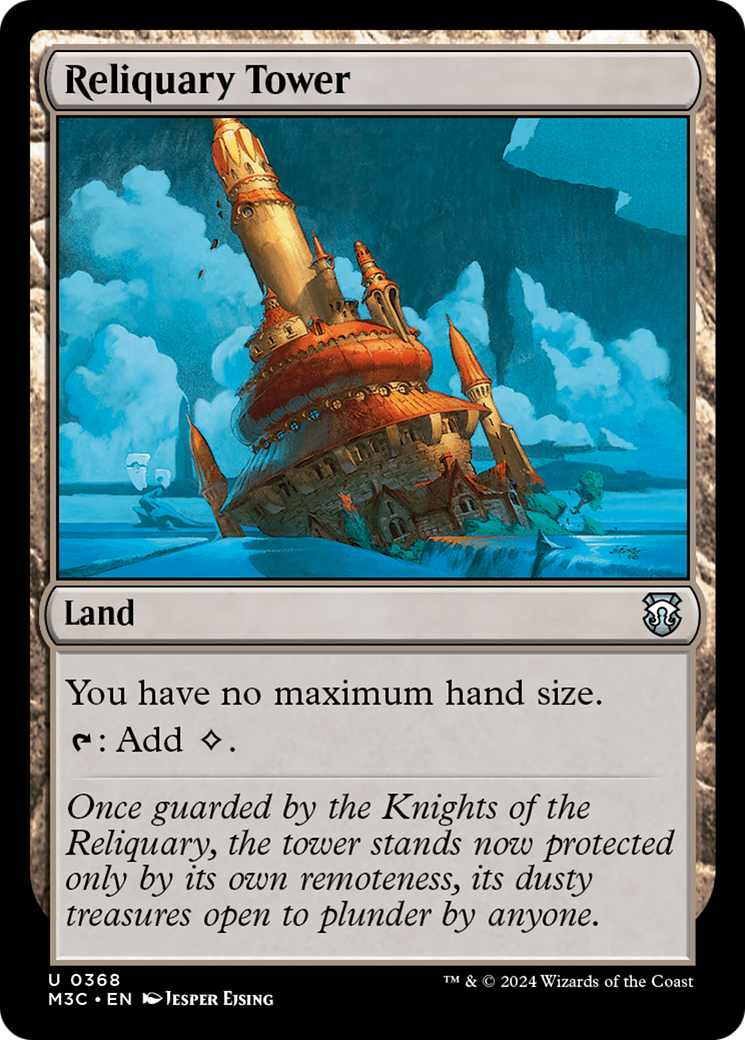 Reliquary Tower (Ripple Foil) [Modern Horizons 3 Commander] | Clutch Gaming