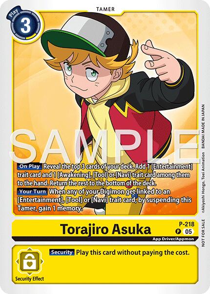 Torajiro Asuka [P-218] (Official Store Tournament 2026 Vol. 1) [Promotional Cards] | Clutch Gaming