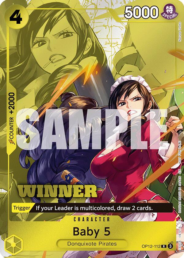 Baby 5 (Winner Pack 2026 Vol. 1) [One Piece Promotion Cards] | Clutch Gaming