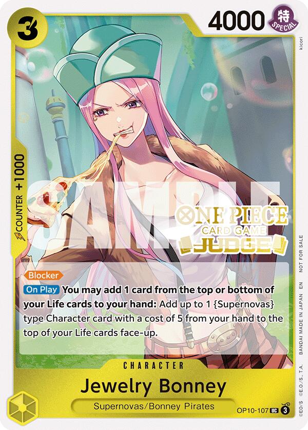 Jewelry Bonney (Judge Pack Vol. 7) [One Piece Promotion Cards] | Clutch Gaming