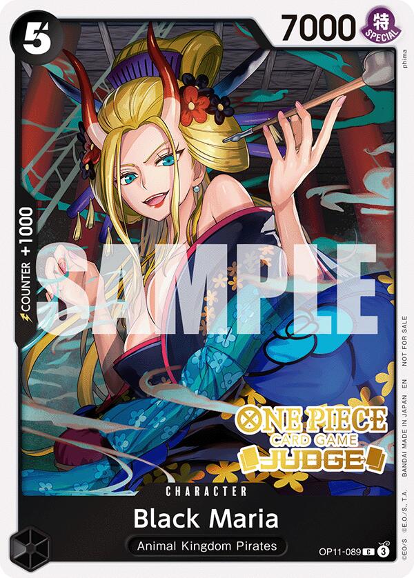 Black Maria (Judge Pack Vol. 7) [One Piece Promotion Cards] | Clutch Gaming