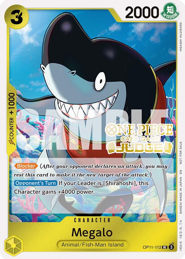 Megalo (Judge Pack Vol. 7) [One Piece Promotion Cards] | Clutch Gaming