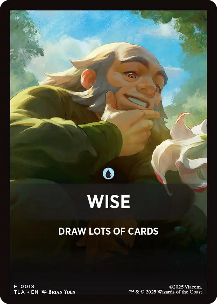 Wise Theme Card [Avatar: The Last Airbender Tokens] | Clutch Gaming