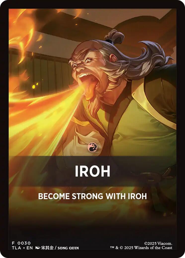 Iroh Theme Card [Avatar: The Last Airbender Tokens] | Clutch Gaming