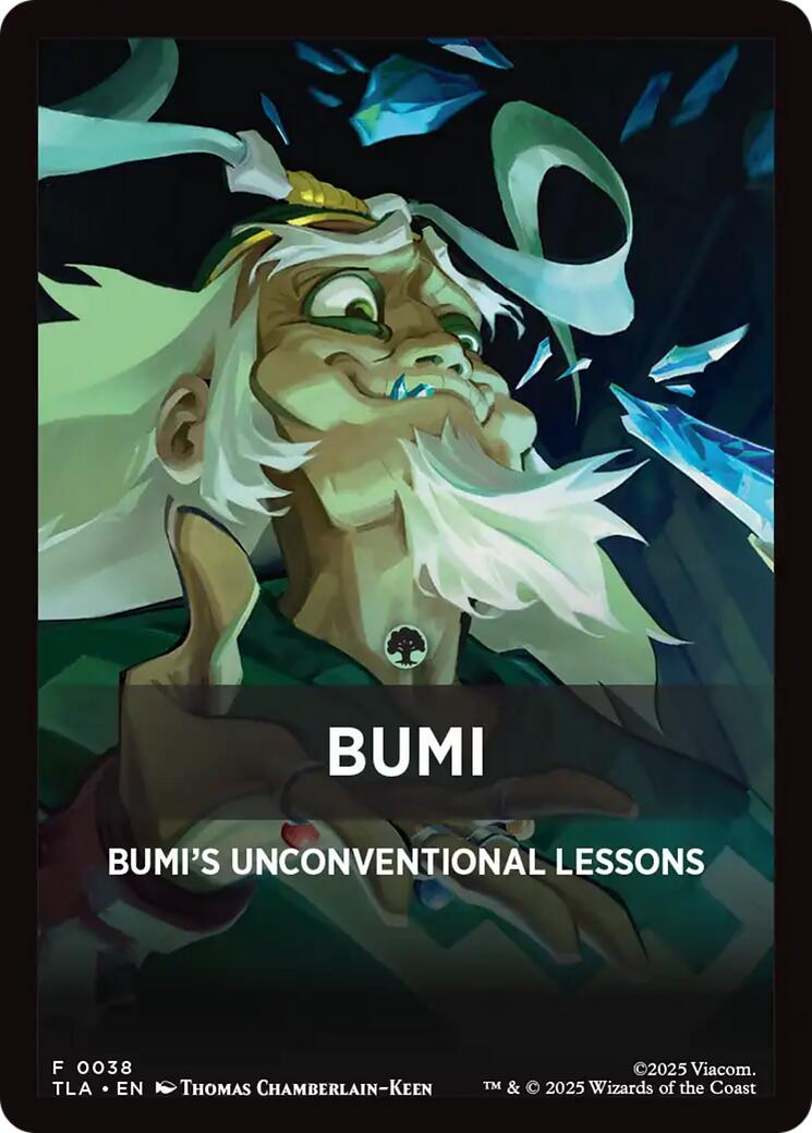 Bumi Theme Card [Avatar: The Last Airbender Tokens] | Clutch Gaming