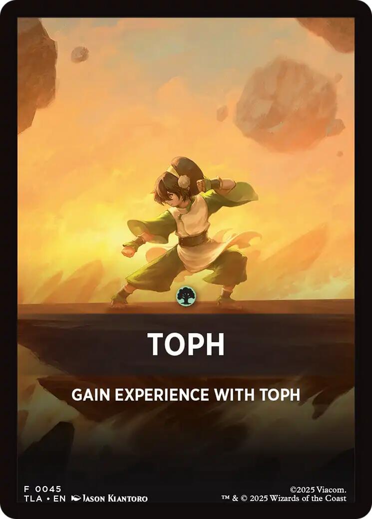 Toph Theme Card [Avatar: The Last Airbender Tokens] | Clutch Gaming