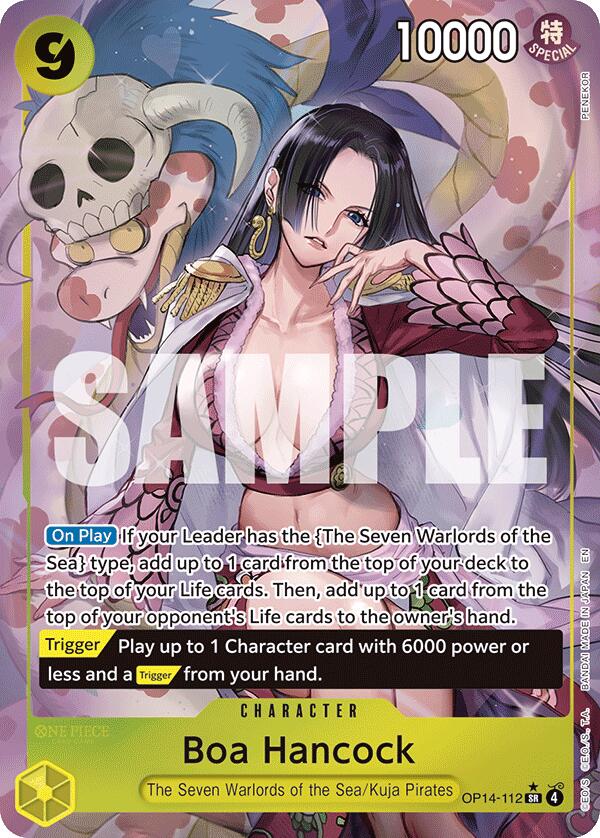 Boa Hancock (OP14-112) (Alternate Art) [The Azure Sea's Seven] | Clutch Gaming