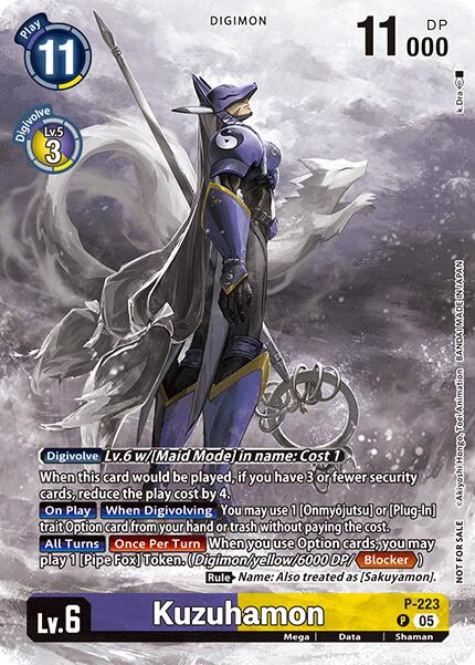 Kuzuhamon [P-223] (Time Stranger Box Topper) [Promotional Cards] | Clutch Gaming