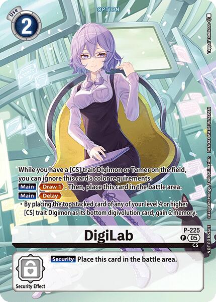 Digilab [P] (Time Stranger Box Topper) [Promotional Cards] | Clutch Gaming