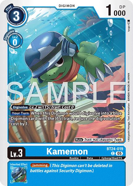 Kamemon [BT24-019] [Time Stranger] | Clutch Gaming
