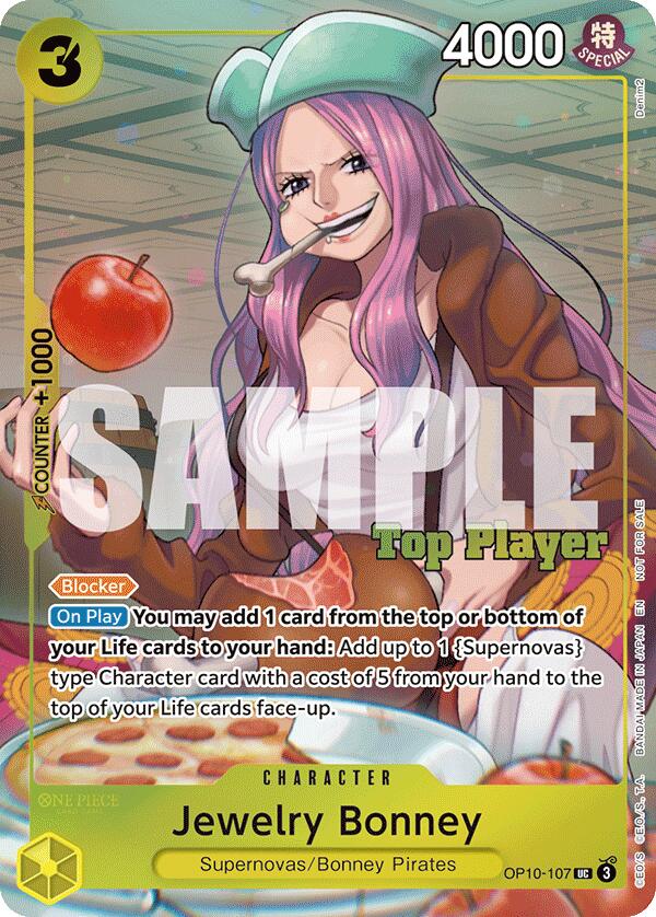 Jewelry Bonney (CS 25-26 Top Player Pack Vol. 2) [One Piece Promotion Cards] | Clutch Gaming