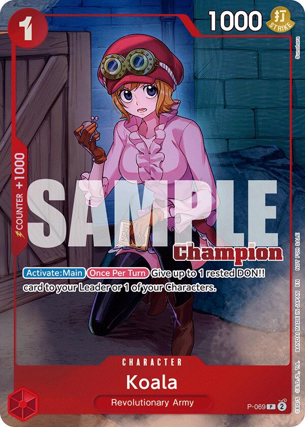Koala (CS 25-26 Winner Card Set 2) [One Piece Promotion Cards] | Clutch Gaming
