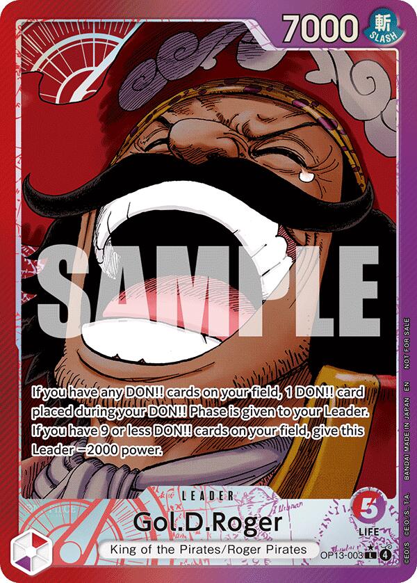 Gol.D.Roger (Jumbo) [One Piece Promotion Cards] | Clutch Gaming