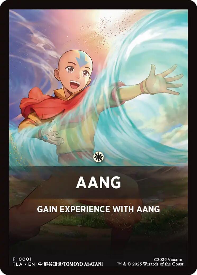 Aang Theme Card [Avatar: The Last Airbender Tokens] | Clutch Gaming