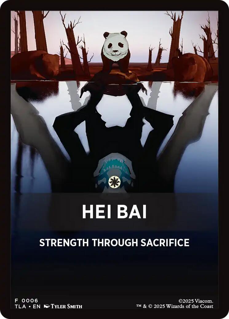 Hei Bai Theme Card [Avatar: The Last Airbender Tokens] | Clutch Gaming