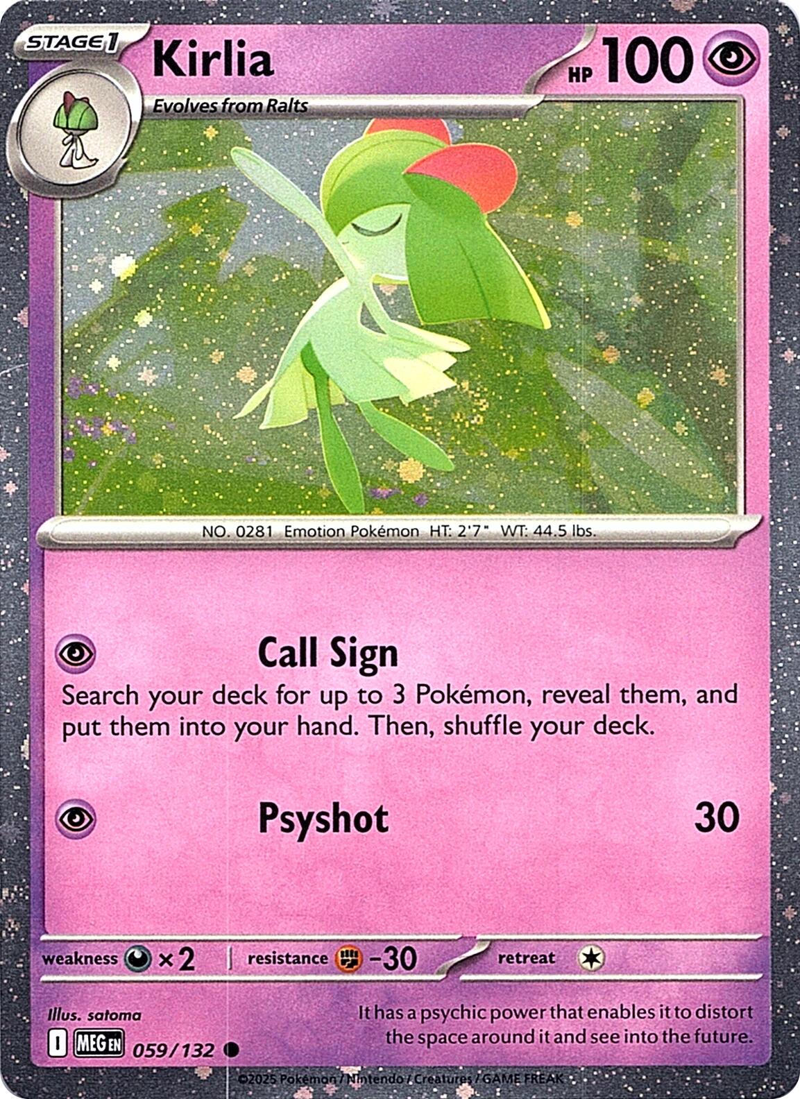 Kirlia (059/132) (Cosmos Holo) [Miscellaneous Cards] | Clutch Gaming
