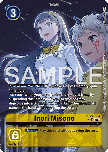 Inori Misono [BT24-084] (Alternate Art) [Time Stranger] | Clutch Gaming