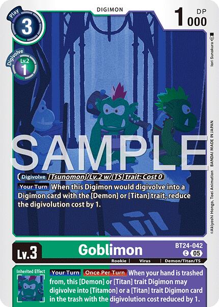 Goblimon [BT24-042] [Time Stranger] | Clutch Gaming