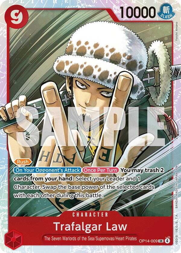 Trafalgar Law (OP14-009) [The Azure Sea's Seven] | Clutch Gaming