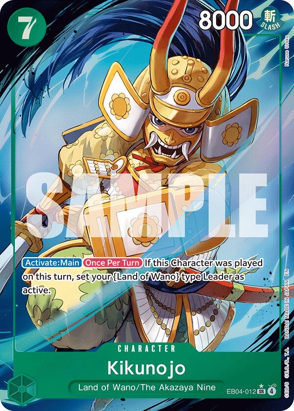 Kikunojo (Alternate Art) [The Azure Sea's Seven] | Clutch Gaming