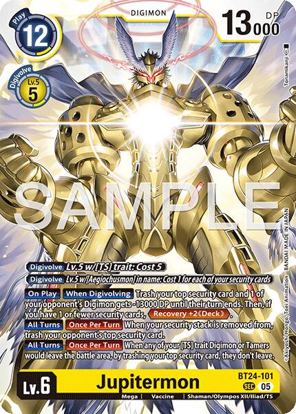 Jupitermon [BT24-101] [Time Stranger] | Clutch Gaming