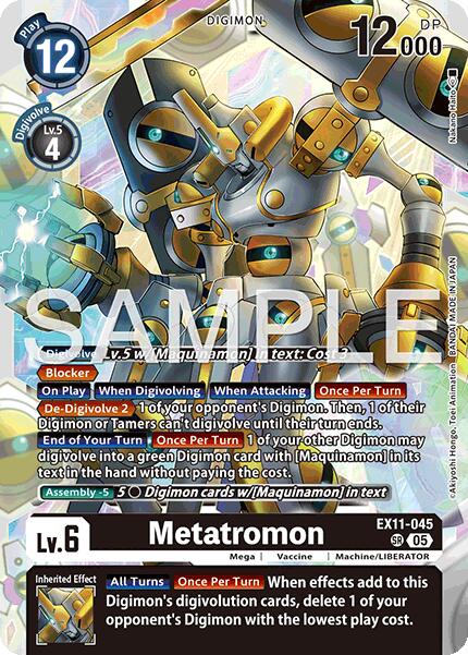 Metatromon [EX11-045] [Dawn of Liberator] | Clutch Gaming
