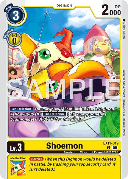 Shoemon [EX11-019] [Dawn of Liberator] | Clutch Gaming