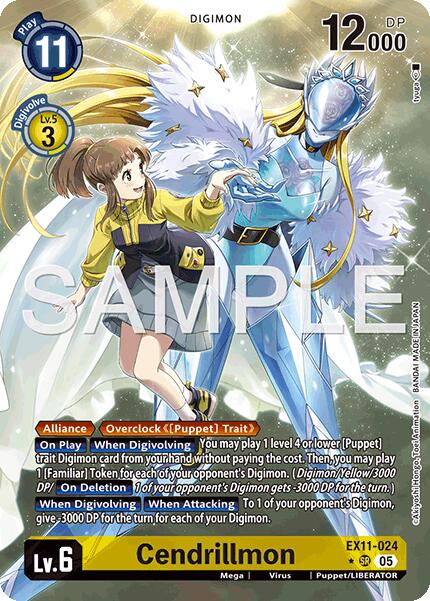 Cendrillmon [EX11-024] (Alternate Art) [Dawn of Liberator] | Clutch Gaming