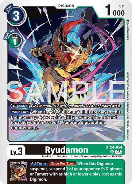 Ryudamon [BT24-054] [Time Stranger] | Clutch Gaming