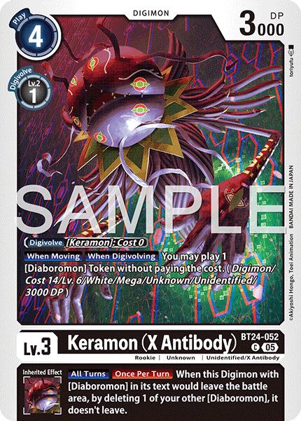 Keramon [BT24-052] (X Antibody) [Time Stranger] | Clutch Gaming