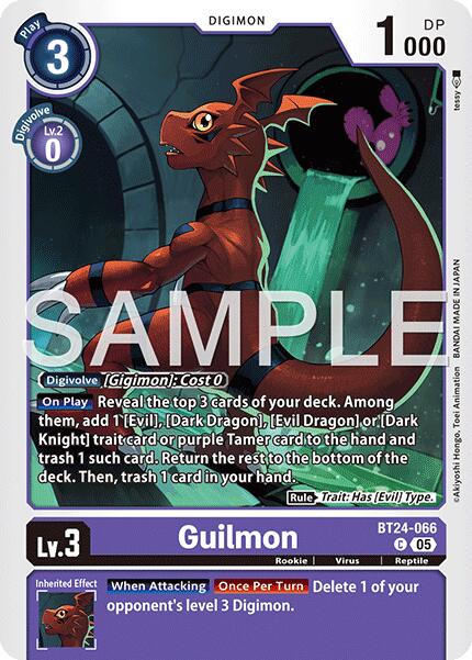 Guilmon [BT24-066] [Time Stranger] | Clutch Gaming