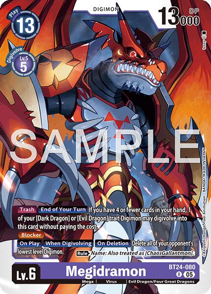 Megidramon [BT24-080] [Time Stranger] | Clutch Gaming