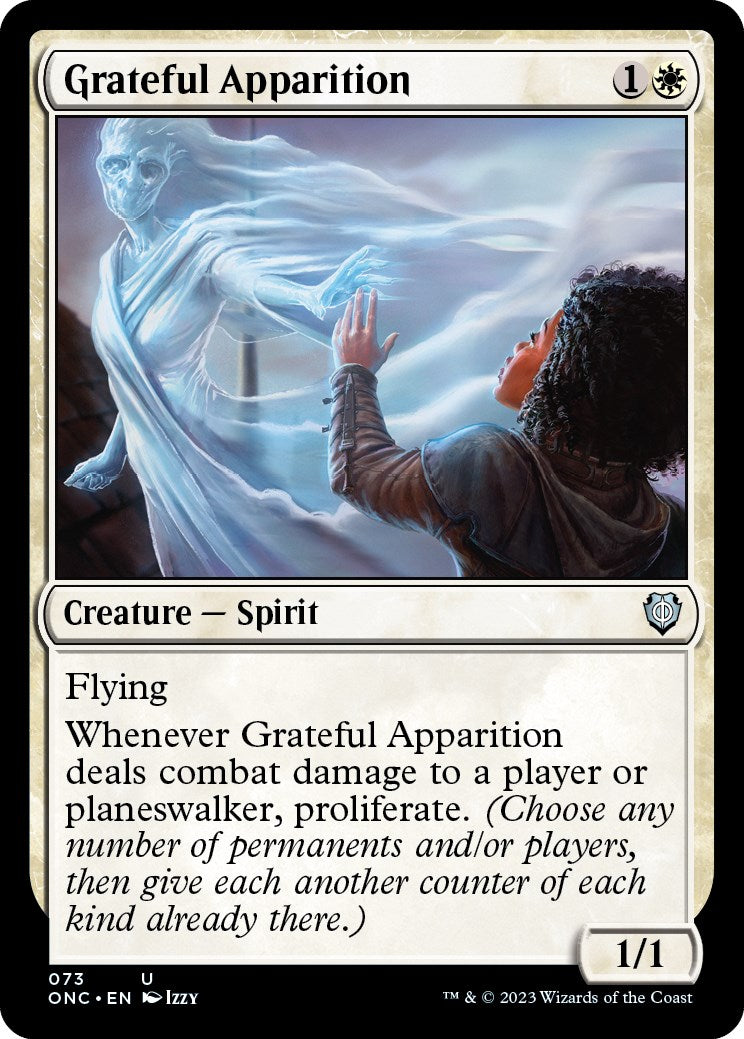 Grateful Apparition [Phyrexia: All Will Be One Commander] | Clutch Gaming