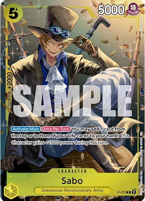 Sabo (Tin Pack Set Vol. 2) [One Piece Promotion Cards] | Clutch Gaming