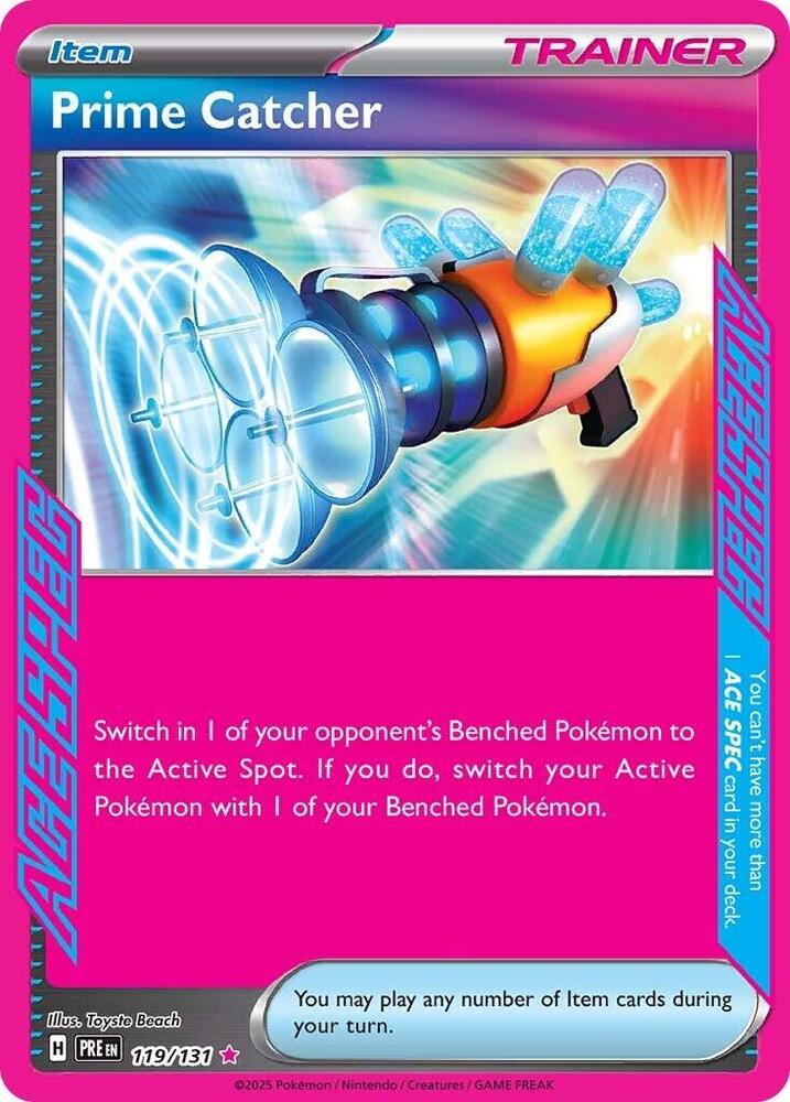 Prime Catcher (119/131) [Scarlet & Violet: Prismatic Evolutions] | Clutch Gaming