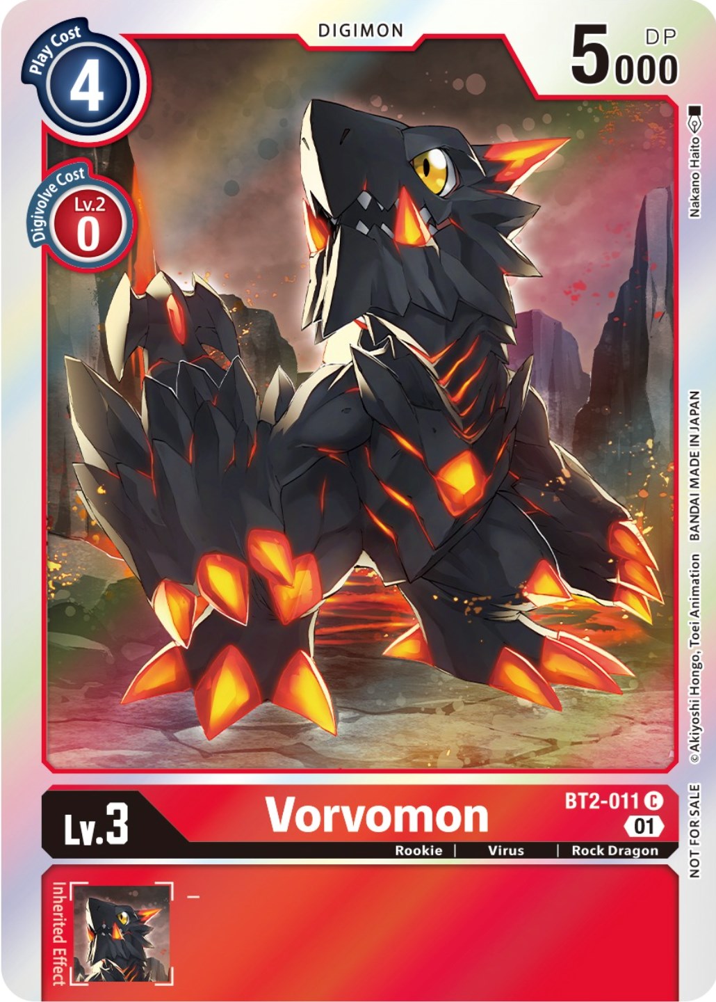 Vorvomon [BT2-011] (ST-11 Special Entry Pack) [Release Special Booster Promos] | Clutch Gaming