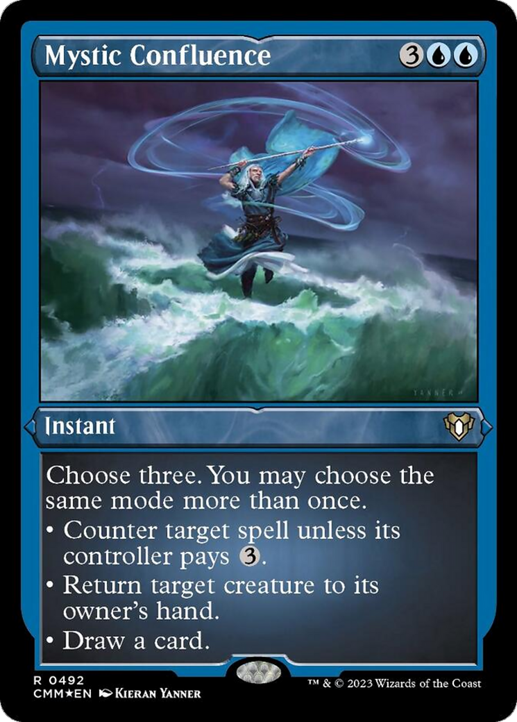 Mystic Confluence (Foil Etched) [Commander Masters] | Clutch Gaming