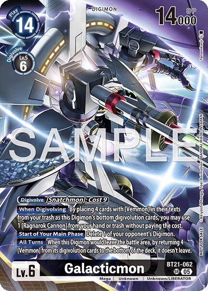 Galacticmon [BT21-062] (2026 Dash Pack Campaign) (Alternate Art - Japanese) [World Convergence] | Clutch Gaming